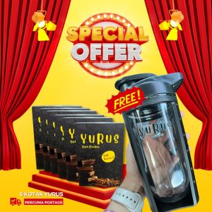 Special Offer - 2 Bulan <p style="font-size:13px;">Free Postage dan Free Water Bottle</p>